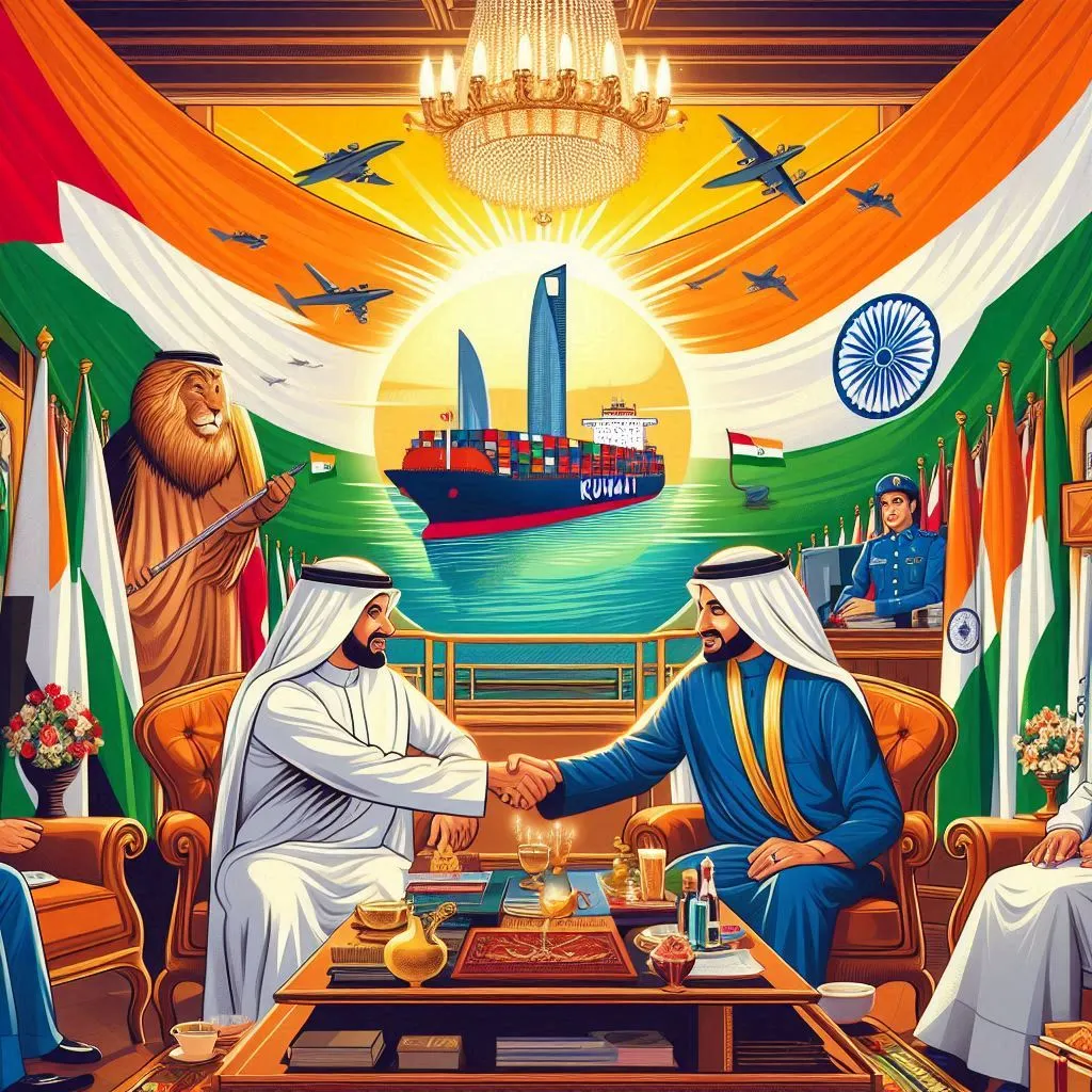 Commerce Relationship Between Kuwait and India