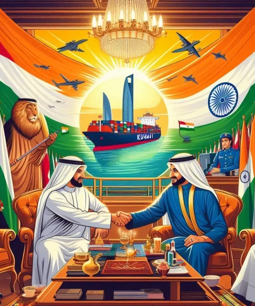 Commerce Relationship Between Kuwait and India